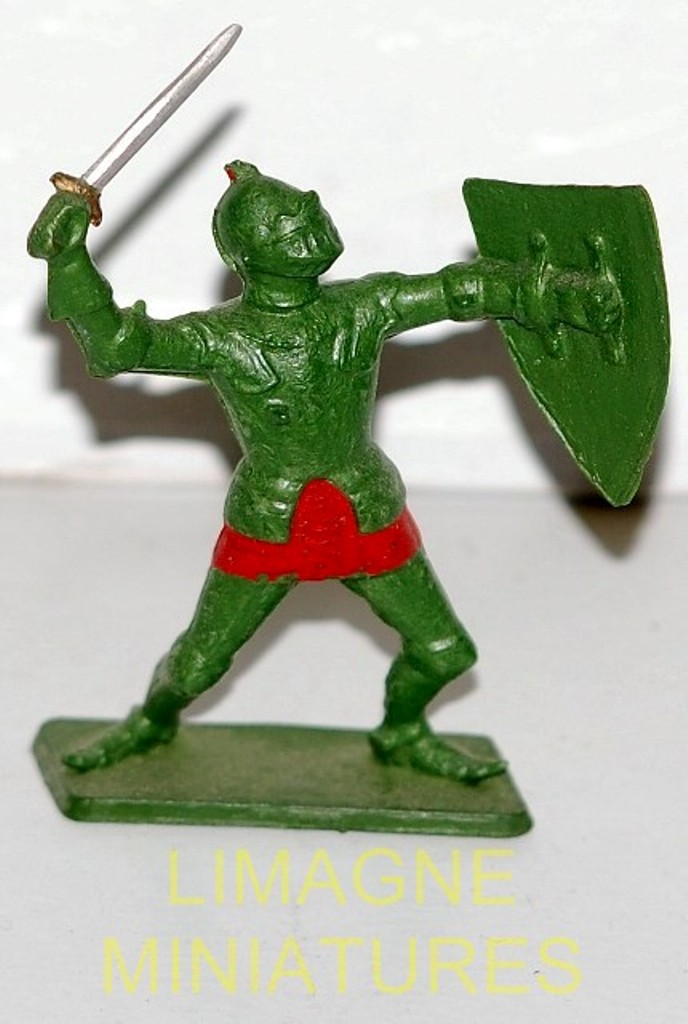 Chevalier en armure avec épée - Pied marron - STARLUX Réf 6012